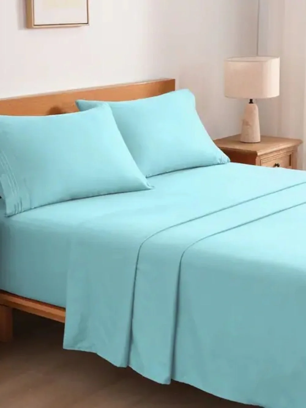 Aqua Twin 3 piece Sheet Set